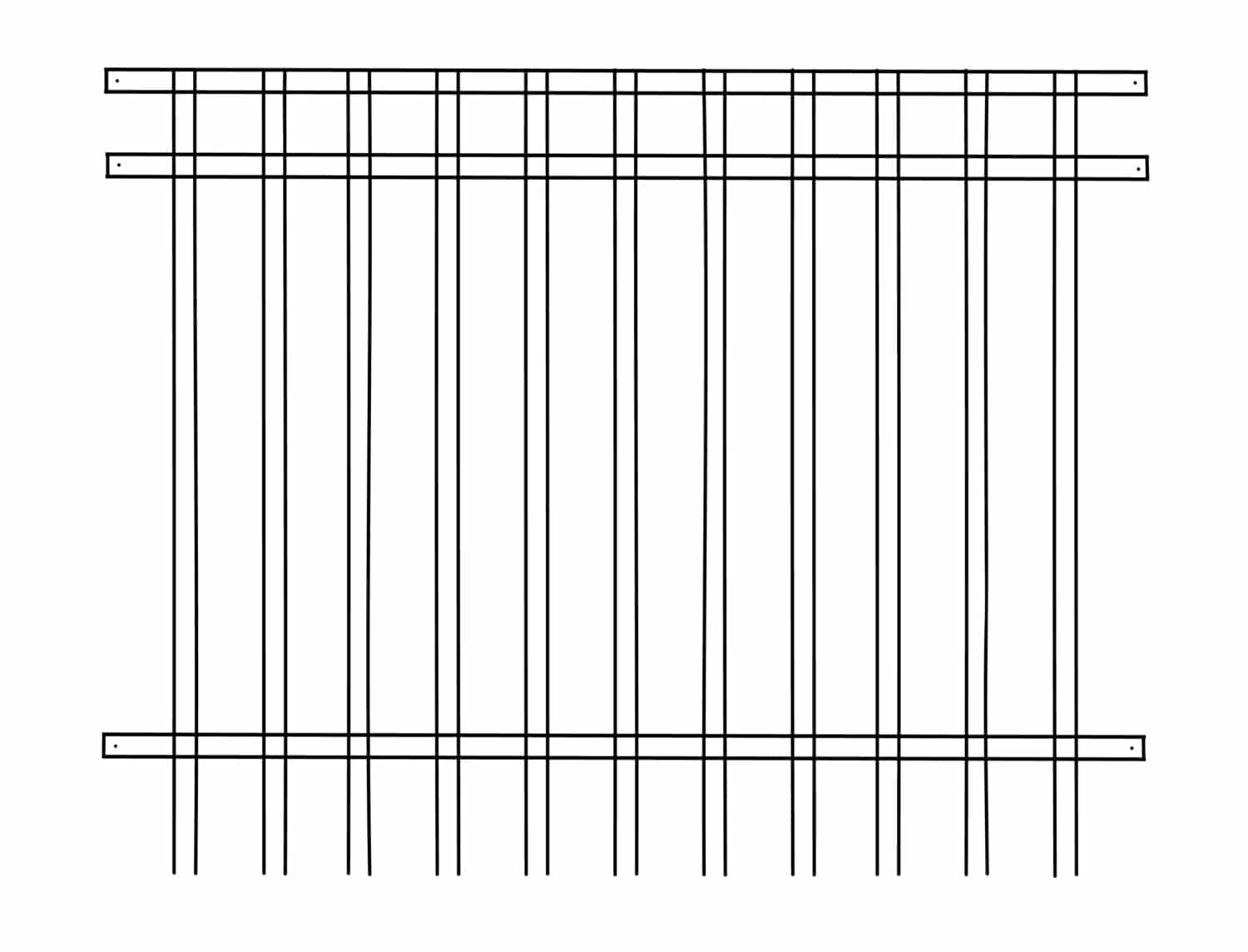 Majestic Ornamental Fence
