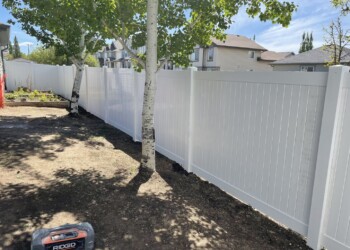 Vinyl Fence