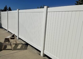 Vinyl Fence
