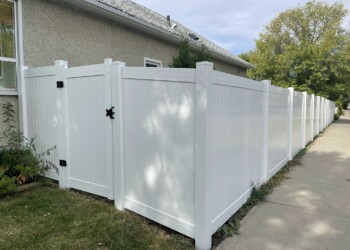 Vinyl Fence